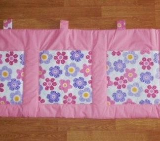 kapsář 50x200cm kytky lila
