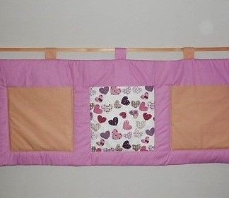 kapsář 50x200cm srdíčka béžová