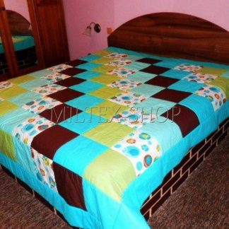 PŘEHOZ na dvoulůžko PATCHWORK