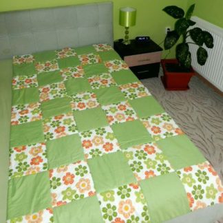 PŘEHOZ na jednolůžko PATCHWORK